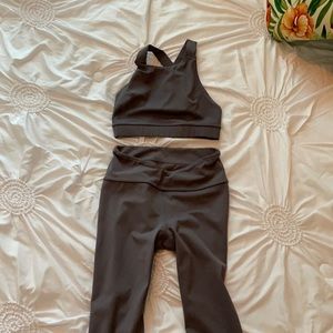 Grey fitness set